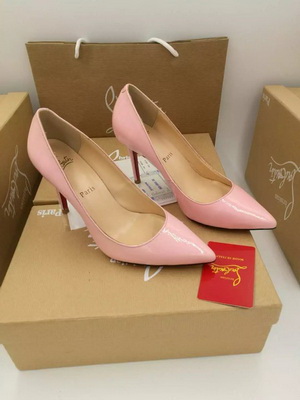 Christian Louboutin Shallow mouth stiletto heel Shoes Women--036